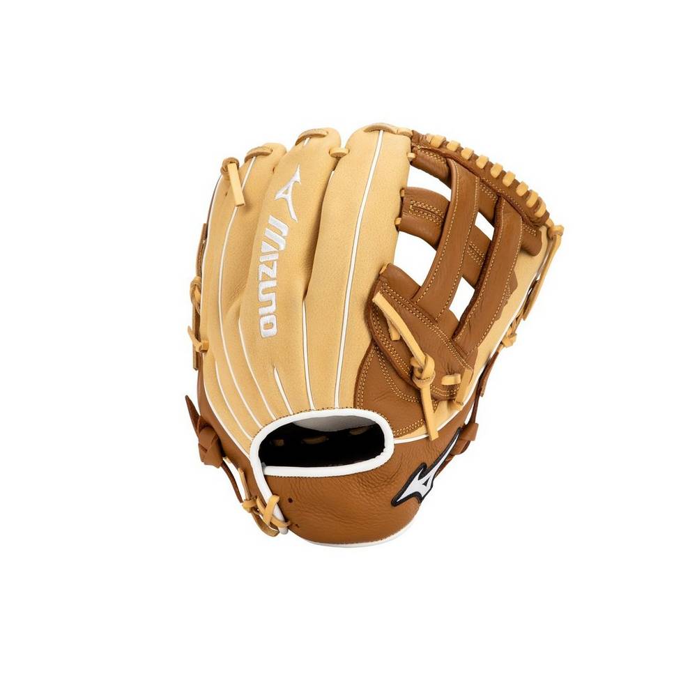 Mens Mizuno Franchise Series Outfield 12.5" Baseball Gloves Brown Philippines (KSQMDX436)